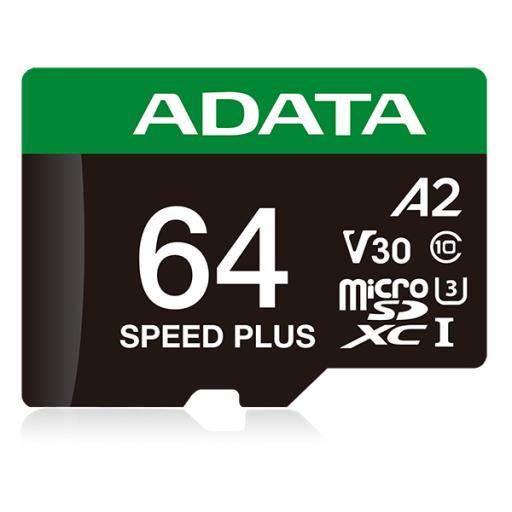 [ADATA_UD64GUI3V30A2SP-RA1] Micro Secure Digital ADATA SPEED PLUS