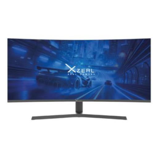 [XZEAL_XZMO342B] Monitor Curvo Gamer XZEAL XZ6010-1 de 34" Resolución de 3440x1440p 165Hz 4ms Color Negro