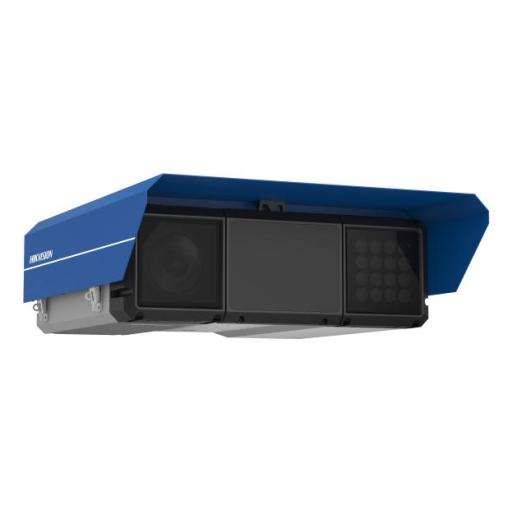 [HIKVISIONDIGITALTECHNOLOGY_IDS-TCV907-HIR/150M/1140(AF)] Hikvision Digital Technology Cámara de Tráfico ANPR de 9 MP / 4096 × 2160 / Integración de Radar y Luz Suplementaria / Análisis de Violaciones de Tráfico / Montaje Lateral Conveniente / Protección IP66 IK10