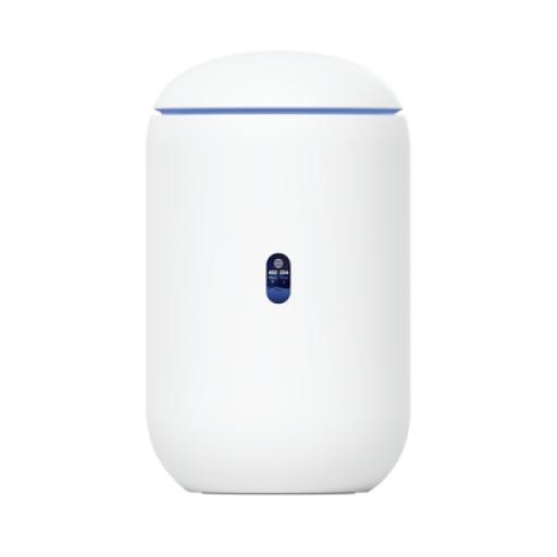 [UBIQUITIINC._UDR] UBIQUITI INC. UniFi Dream Router con WiFi 6, 4 puertos LAN Gigabit de los cuales 2 son POE 802.3af. Aplicaciones UniFi Network, Protect y Access pre-instaladas. Pantalla LCD