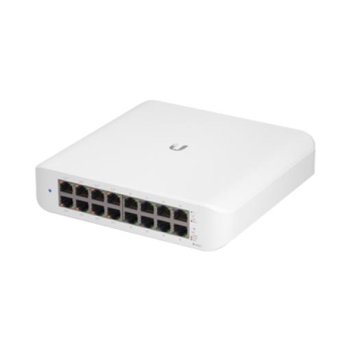 [UBIQUITIINC._USW-LITE-16-POE] UBIQUITI INC. Switch UniFi Lite Administrable PoE de 16 Puertos 10/100/1000 Mbps (8 puertos 802.3af/at), 45 W 