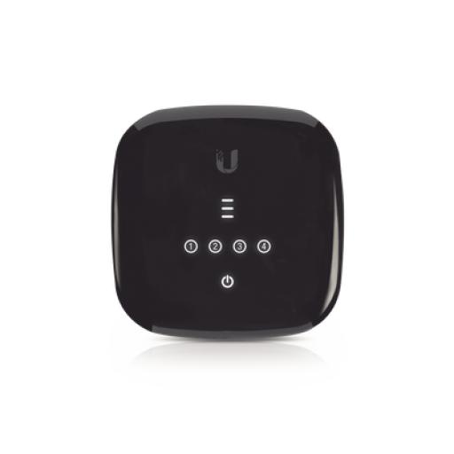 [UBIQUITIINC._UF-WIFI] UBIQUITI INC. UFiber WiFi 802.11n GPON ONU, Unidad de red óptica con 1 puerto WAN GPON (SC/APC) + 4 puertos LAN Gigabit Ethernet