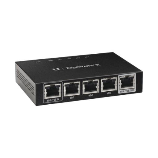 [UBIQUITIINC._ER-X] UBIQUITI INC. EdgeRouter X de 5 puertos Gigabit con funciones avanzadas de ruteo