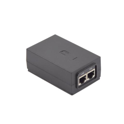 [UBIQUITIINC._POE-24-24W] UBIQUITI INC. Adaptador PoE Ubiquiti de 24 VDC, 1.0 A Puerto Fast Ethernet