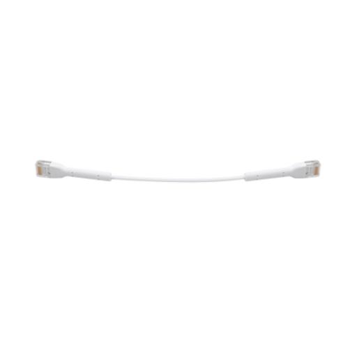 [UBIQUITIINC._UC-PATCH-RJ45] UBIQUITI INC. UniFi Ethernet Patch Cable Cat6 de 22 cm, color blanco