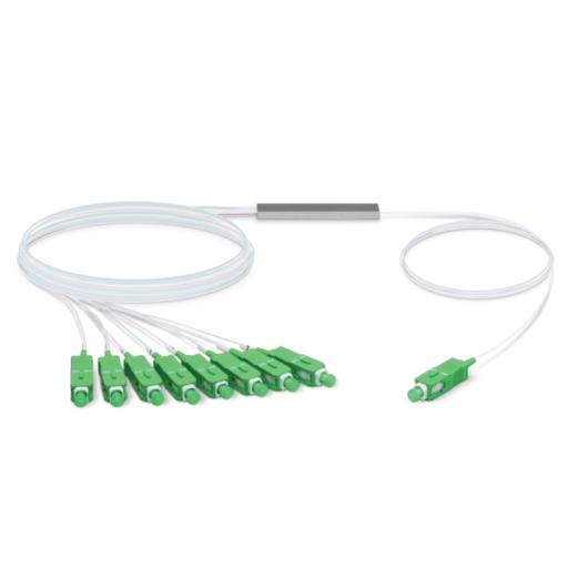 [UBIQUITIINC._UF-SPLITTER-8] UBIQUITI INC. UFiber Splitter (Divisor Óptico) PLC 1 x 8, con conectores SC/APC