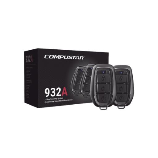 [COMPUSTAR_CS932-A] COMPUSTAR Kit de Alarma Vehicular Profesional unidireccional con modulo CM2500 compatible con GPS X1-MAX LTE para App