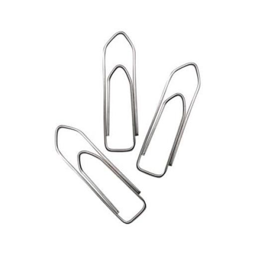 [NEXTEP_NE-041A] Nextep Clip Nextep Rectangular Niquelado #1 32mm c/10 100 Clips c/u
