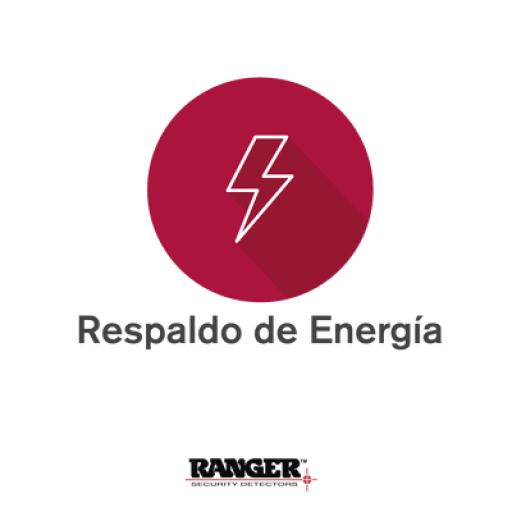 [RANGERSECURITY_OPCION-BU] Ranger Security Respaldo de Energía con Batería incluida (Hasta 8 horas) / Solo Para Equipos Bajo Pedido / No Compatible con Arcos ya Instalados o Fabricados