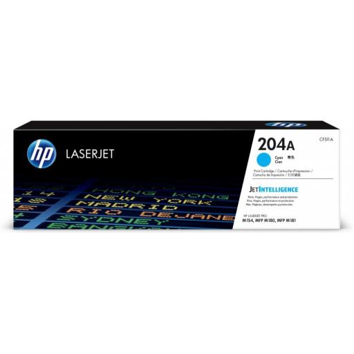[GENERICO_CF511A] Tóner HP 204A Cyan genérico