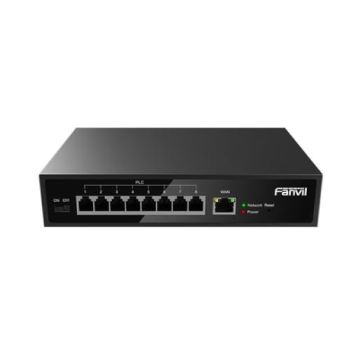 [FANVIL_PN8] Fanvil Switch PoE de 2 Hilos para telefonos Fanvil X303-2 , 8 puertos RJ11