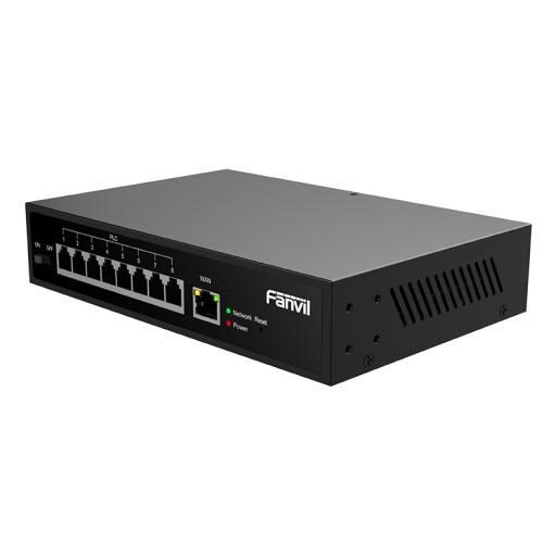 [FANVIL_PN8] Fanvil Switch PoE de 2 Hilos para telefonos Fanvil X303-2 , 8 puertos RJ11