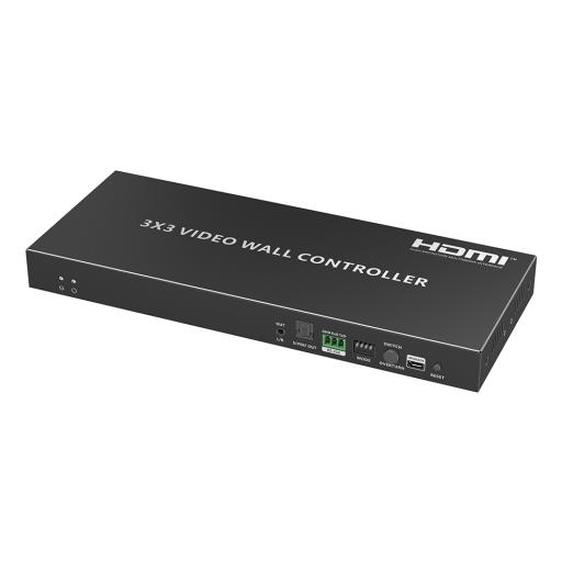 [EPCOM_TT109VW4K] Epcom Controlador de video Wall | 1 entrada de fuente fuente HDMI a 9 salidas HDMI | 3x3 | 4K60Hz 