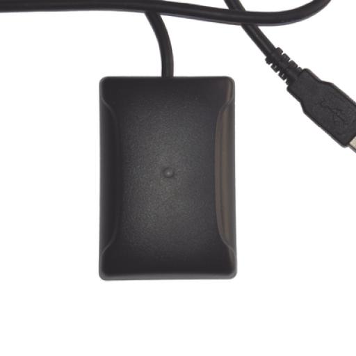 [IBERNEX_NX0121] IBERNEX Lector RFID 125 KHz de Sobremesa con Conexión USB, Especial para software Helpnex