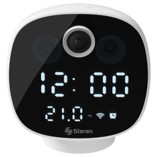 [STEREN_cctv-214] Steren Cámara Steren con Reloj Digital 2MP/VGA FHD 1080p/VGA15 FPS 90° WiFi