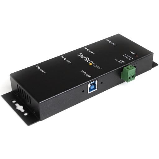 [STARTECH.COM_ST4300USBM] StarTech.com CONCENTRADOR HUB USB 3.0 4 PUERTOS INDUSTRIAL RIEL DIN