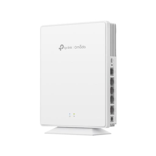 [TPLINK_EAP610GPDESKTOP] TPLINK Punto de Acceso GPON Omada / WiFi 6 AX1800 / 1 puerto GPON / 1 Puerto FXS / 4 Puertos 10/100/1000 RJ45 / Wi-Fi 6 AX1800 / Mesh Omada / Configuración por Controlador o Stand-Alone / Para Montaje en Escritorio-Pared