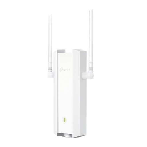 [TPLINK_EAP625OUTDOORHD] TPLINK Punto de Acceso Omada Exterior / Wi-Fi 6 AX1800 MU-MIMO 2x2 / Mesh Omada / Alta Densidad de Usuarios / Carcasa Resistente IP67 / Configuración por Controlador o Stand-Alone / Para Montaje en Mástil/ Pared / Alimentación PoE+ 
