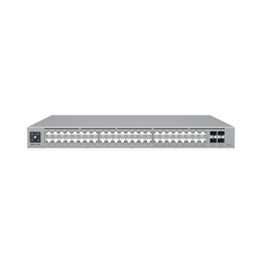 [UBIQUITIINC._USW-PRO-MAX-48-POE] UBIQUITI INC. UniFi Switch Pro Max 48 POE, con funciones capa 3, 48 puertos (16 puertos 2.5 GbE (8 POE++ y 8 POE+) y 32 puertos 1 GbE (24 POE+ y 8 POE++)), 2 puertos SFP+ 10G, POE++ 720W, pantalla informativa