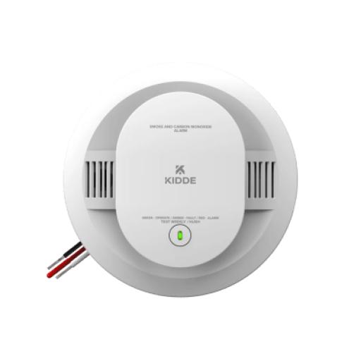 [KIDDE_30CUAR] KIDDE Detector de Humo Compacto Fotoelectrico Autonomo â”‚Batería AA Reemplazable â”‚Modelo 21031529 â”‚ Paquete de 6