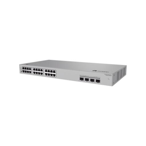 [HUAWEI_S220S-24P4JX] Huawei Switch de Acceso Gigabit Administrable PoE Capa 2 / 24 puertos 10/100/1000 Mbps (PoE) / 2 Puertos 2.5GE SFP + 2 Puertos 10GE SFP+ Uplink  / ERPS / IMGP Snooping / DHCP Snooping / PoE Perpetuo / 400 W / Administración Nube Gratis