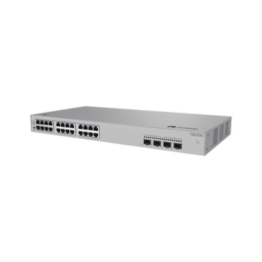[HUAWEI_S220S-24LP4JX] Huawei Switch de Acceso Gigabit Administrable PoE Capa 2 / 24 puertos 10/100/1000 Mbps (PoE) / 2 Puertos 2.5GE SFP + 2 Puertos 10GE SFP+ Uplink  / ERPS / IMGP Snooping / DHCP Snooping  /PoE Perpetuo / 192 W / Administración Nube Gratis