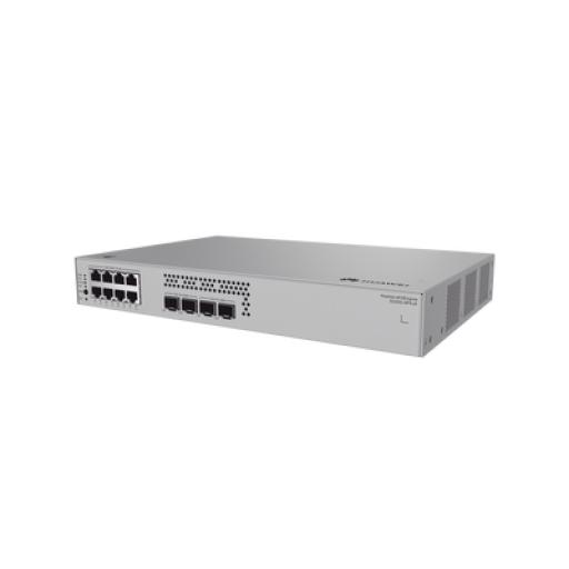 [HUAWEI_S220S-8P4JX] Huawei Switch de Acceso Gigabit Administrable PoE Capa 2 / 8 puertos 10/100/1000 Mbps (PoE) / 2 Puertos 2.5GE SFP + 2 Puertos 10GE SFP+ Uplink  / ERPS / IMGP Snooping / DHCP Snooping / PoE Perpetuo / 128 W / Administración Nube Gratis
