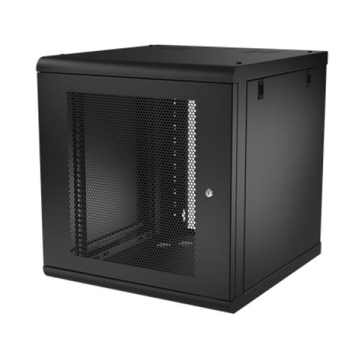 [LINKEDPRO_SR-1912-GN2P] Linkedpro Gabinete de Pared 12U de 635 mm de Profundidad, Rack de 19'' en Acero Reforzado: Compacto y Resistente para Soluciones Profesionales