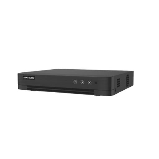 [HIKVISIONDIGITALTECHNOLOGY_DS-7204HGHI-M1/T] Hikvision Digital Technology [Audio Bidireccional] DVR 4 Canales TurboHD + 1 Canal IP / 2 Megapixel (1080p) Lite / Acusense Lite (Evita Falsas Alarmas) / Audio por Coaxitron / 1 Bahia de Disco Duro / H.265+ / Salida de Vídeo Full HD