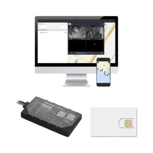 [TELTONIKA_FMC920KIT2] Teltonika Kit Rastreador Vehicular 4G LTE CAT 1 y 2G/ Anualidad de SIM600MB1Y / Anualidad de EPCOMGPSCODE