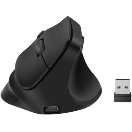 [STEREN_COM-5780] MOUSE STEREN BT + RF ERGONOMICO BAT REC MULTIEQUIPO (MULTIDISPOSITIVO PUEDES MANEJAR 2 DISPOSITIVOS A LA VEZ )
