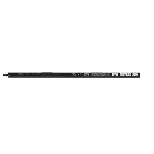 [PANDUIT_P30D02G] Panduit PDU G6 Monitoreable (MI) para Distribución de Energía, Enchufe de Entrada NEMA L21-30P, Con 18 Salidas C13 y 6 C19, de Instalación Vertical, 208 Vca, 30 Amp