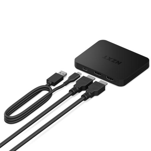 [NZXT_ST-EESC1-WW] CAPTURADORA DE VIDEO NZXT (ST-EESC1-WW) SIGNAL HD60 1080P, TRANSMISION EN VIVO Y JUEGOS, CERO RETRASO, USB 3.2 TIPO-C