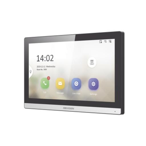 [HIKVISIONDIGITALTECHNOLOGY_DS-KH6350-WTE1] Hikvision Digital Technology Monitor IP WiFi Touch Screen 7" para Videoportero IP / Vídeo en Vivo / PoE Estándar / Apertura Remota / Llamada Entre Monitores / Audio bidireccional / Borde slim
