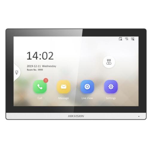 [HIKVISIONDIGITALTECHNOLOGY_DS-KH6350-WTE1] Hikvision Digital Technology Monitor IP WiFi Touch Screen 7" para Videoportero IP / Vídeo en Vivo / PoE Estándar / Apertura Remota / Llamada Entre Monitores / Audio bidireccional / Borde slim