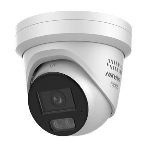 [HIKVISIONDIGITALTECHNOLOGY_DS-2CD2387G3-LIS2UY/SRB] Hikvision Digital Technology [Dual Light + ColorVu] Turret IP 8 Megapixel /  Lente 2.8 mm / 40 mts IR + 40 mts Luz Blanca / Exterior IP67 / Luz Intermitente y Alerta de Audio / Micrófono Integrado / Videoanaliticos (Filtro de Falsas Alarmas) / ACUSEARCH