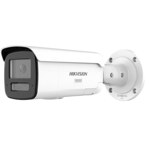[HIKVISIONDIGITALTECHNOLOGY_DS-2CD2T87G3-LIS2UY/SRB] Hikvision Digital Technology [Dual Light + ColorVu] Bala IP 8 Megapixel / Lente 4 mm / 60 mts IR + 60 mts Luz Blanca / Exterior IP67 / Luz Intermitente y Alerta de Audio / Micrófono Integrado / Videoanaliticos (Filtro de Falsas Alarmas)  / ACUSEARCH