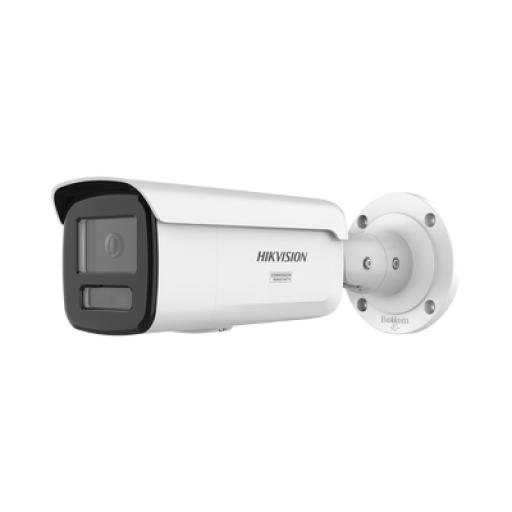 [HIKVISIONDIGITALTECHNOLOGY_DS-2CD2T87G3-LIS2UY/SRB] Hikvision Digital Technology [Dual Light + ColorVu] Bala IP 8 Megapixel / Lente 4 mm / 60 mts IR + 60 mts Luz Blanca / Exterior IP67 / Luz Intermitente y Alerta de Audio / Micrófono Integrado / Videoanaliticos (Filtro de Falsas Alarmas)  / ACUSEARCH
