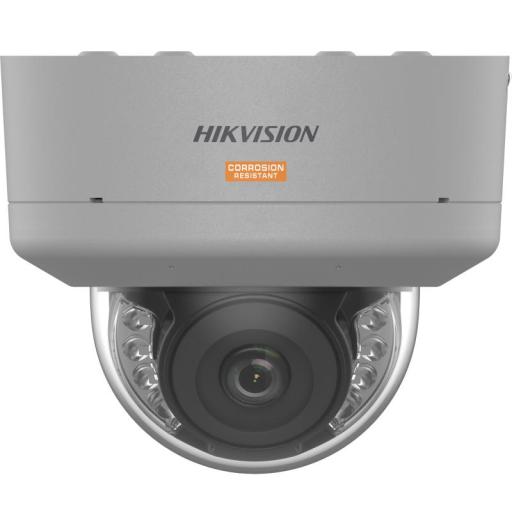 [HIKVISIONDIGITALTECHNOLOGY_DS-2XC3146G0H-LISU(PA)] Hikvision Digital Technology [Dual Light + ColorVu] Domo IP 4 Megapixel / Lente 2.8 mm / Polimero Anticorrosivo (Ideal para Zonas Costeras o Alta Salinidad) / 40 Mts IR + 40 Mts Luz Blanca / 2 Micrófonos Integrados / WDR 130 dB / IP68 / IK10 / Micro SD