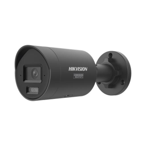 [HIKVISIONDIGITALTECHNOLOGY_DS-2CD2067G3-LI2UY(BLACK)] Hikvision Digital Technology [Dual Light + ColorVu + HikAI] Bala IP 8 Megapixel (4K) / Lente 2.8 mm / 40 mts IR + 40 mts Luz Blanca / 2 Micrófonos Integrados / Exterior IP67 / WDR 130 dB / ACUSENSE / Captura Facial / PoE / Metal / NEMA 4X / ACUSEARCH