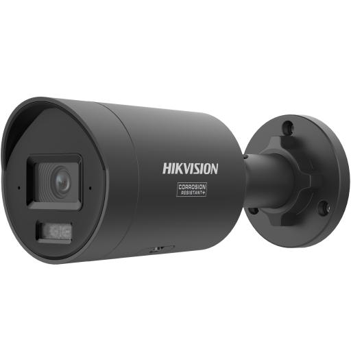[HIKVISIONDIGITALTECHNOLOGY_DS-2CD2067G3-LI2UY(BLACK)] Hikvision Digital Technology [Dual Light + ColorVu + HikAI] Bala IP 8 Megapixel (4K) / Lente 2.8 mm / 40 mts IR + 40 mts Luz Blanca / 2 Micrófonos Integrados / Exterior IP67 / WDR 130 dB / ACUSENSE / Captura Facial / PoE / Metal / NEMA 4X / ACUSEARCH