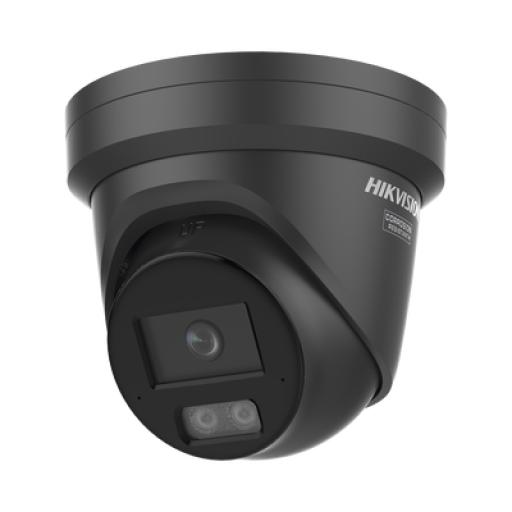 [HIKVISIONDIGITALTECHNOLOGY_DS-2CD2367G3-LI2UY(BLACK)] Hikvision Digital Technology [Dual Light + ColorVu 3.0 + HikAI] Turret IP 6 Megapixel / Lente 2.8 mm / 40 mts IR + 40 mts Luz Blanca / 2 Micrófonos Integrados / Exterior IP67 / WDR 130 dB / ACUSENSE 3.0 / Captura Facial / Metal / NEMA 4X / ACUSEARCH