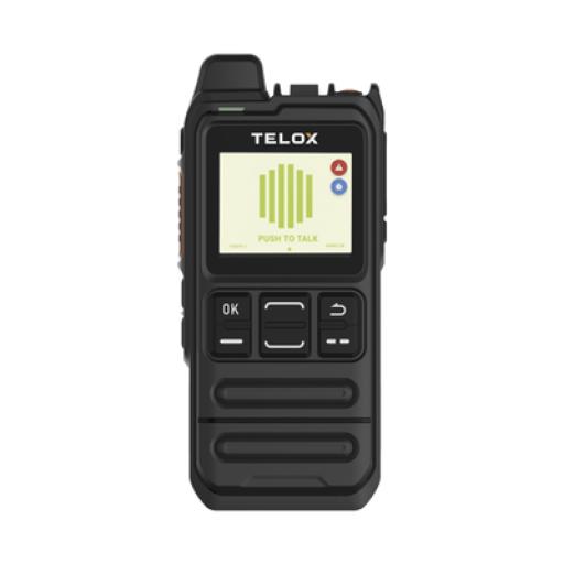 [TELOSYSTEMS_MT100] Telo Systems Radio PoC Android 8.1 Batería 4000 mAh Dual SIM IP54  Altavoz 3W Pantalla 1.77 inch 