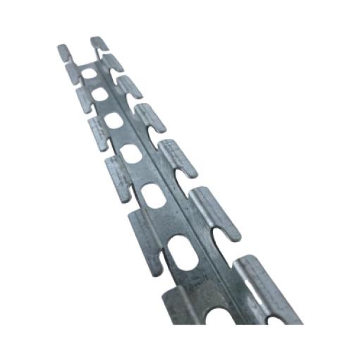 [CHAROFIL_CH-SUJP-EZ] CHAROFIL Sujetador Universal Profundo Multiusos, Tramos de 3 metros de largo, Con Acabado Electro Zinc, Complemento Ideal Para la Instalación de Charola Tipo Malla