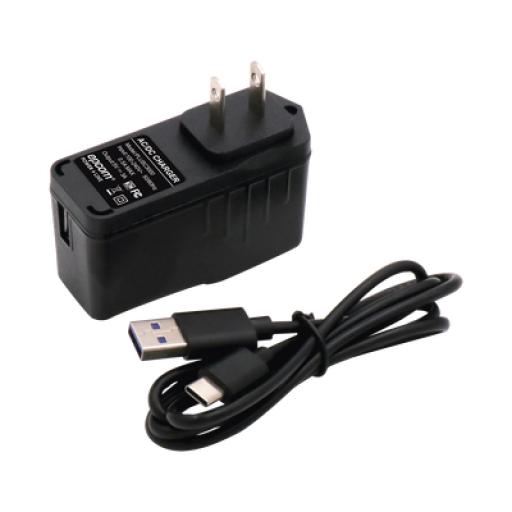 [EPCOM_PLUSC3000] Epcom Adaptador de pared de 5 Vcc, @ 3 A con micro-USB tipo C