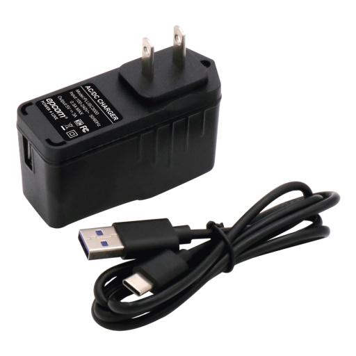 [EPCOM_PLUSC3000] Epcom Adaptador de pared de 5 Vcc, @ 3 A con micro-USB tipo C