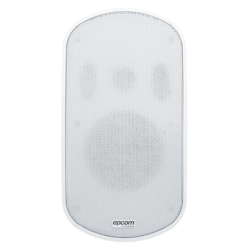 [EPCOM_EP-865CF] Epcom Altavoz de 2 vías | Montaje de Pared | 5.25" | 3 - 50W | 70/100V | Blanco | Carcasa Poliestireno