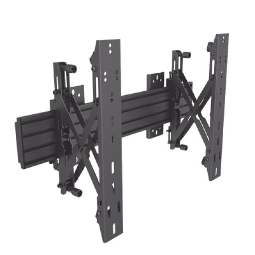[EPCOM_EMLCW1UP40048] Epcom Montaje de Pared Push in -  Pop out para Videowall| VESA 400| Para pantallas de 37 a 65 in | Capacidad Maxima de Carga 30 Kg