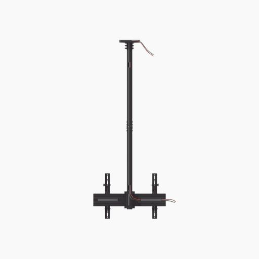 [EPCOM_EMLCM1U] Epcom Montaje de Techo para Pantallas de  32"- 75I"| VESA 100 X 100 HASTA 400 X 400| Capacidad Máxima de Carga 50Kg