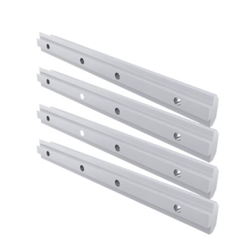 [EPCOM_SDJH116] Epcom Barras de extensión de riel de aluminio